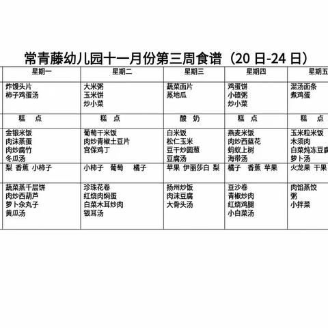 走走班十一月第三周教学活动