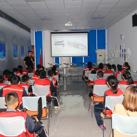 东营市胜利孤岛第一小学 ——航空研学一日营