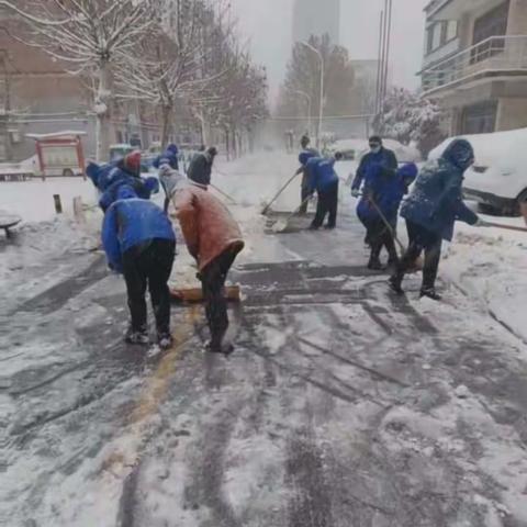 暴雪袭来，北控物业为业主出行保驾护航