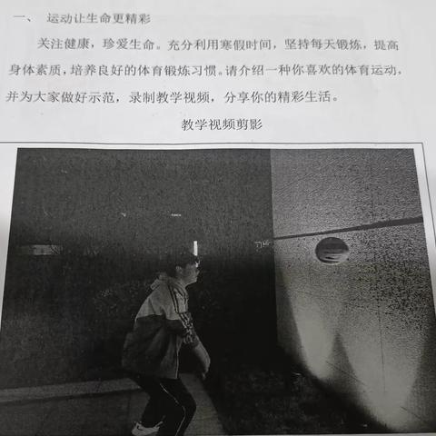 动力十足显活力   喜庆有余贺新春 ——九年级20班实践作业
