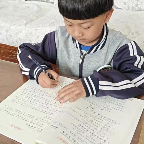 博兴乐安实验学校美言美行好少年—— 一年级五班张宇晟