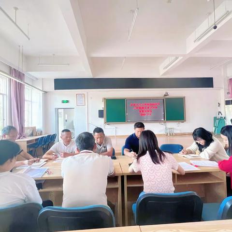 分析明得失，反思提质量——益智乡中学九年级上学期期末质量分析会