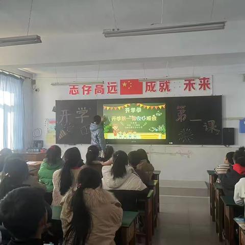 回眸盘点硕果香，奋楫扬帆启新航——丰润区七树庄镇大令公小学六年级