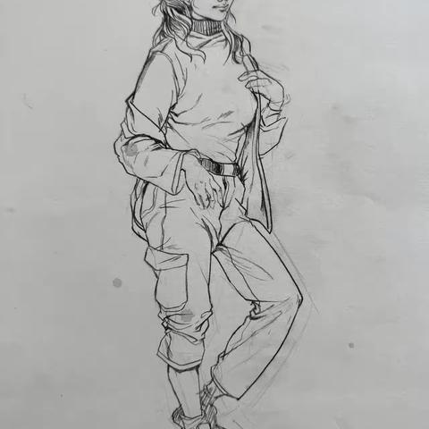 罗庄区初中美术共同体九组七月作业集