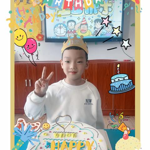 ㊗️李俊凯小朋友生日快乐🎂🎊🎈🎊