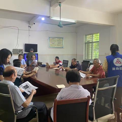 大成镇镇府退休干部职工党支部开展“典”亮生活，“民”记于心民法典宣传活动