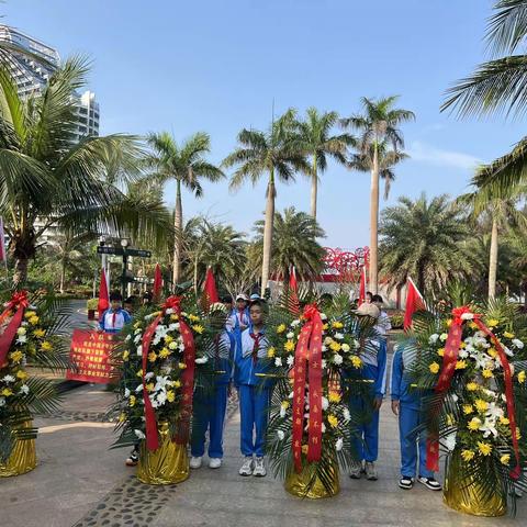 临高县实验小学开展2024年“清明祭英烈，共筑中华魂”主题教育活动