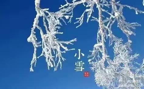 小雪节气活动                  ——启明星幼儿园幼小衔接班