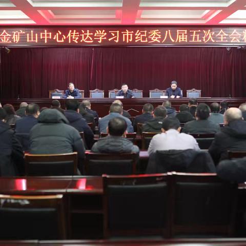 冶金中心传达贯彻市纪委八届五次全会精神