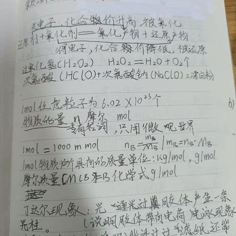 李婷睿化学笔记