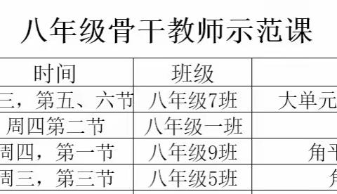 二十三中数学组聚焦新课标践行新理念--骨干教师示范课