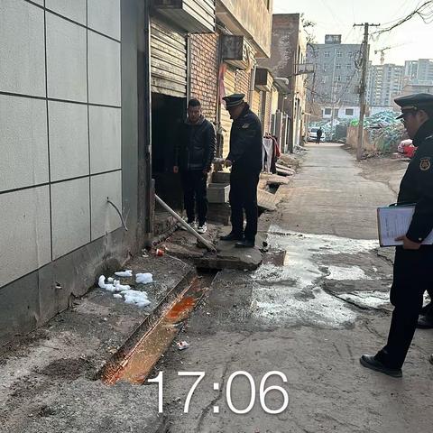 餐厨废水请勿乱倒，文明创建你我同行