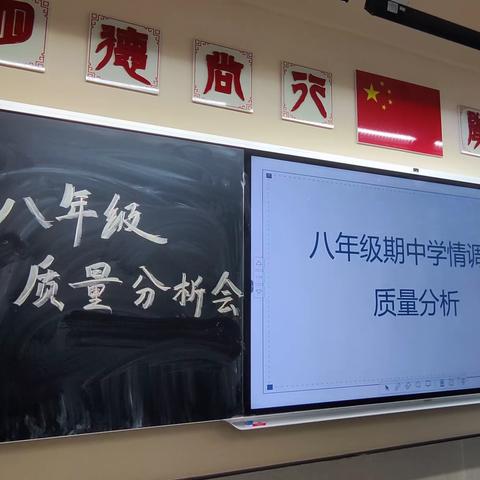 集思广益凝聚力量，不负时光砥砺前行——广州南外八年级期中调研质量分析会