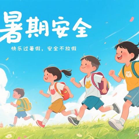 快乐暑假 安全相伴 暑假放假通知及安全提示