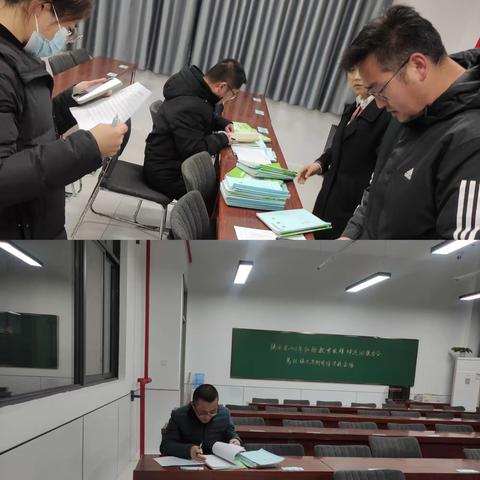 立足常规抓教学，深入检查促提升--马栏镇九年制寄宿学校