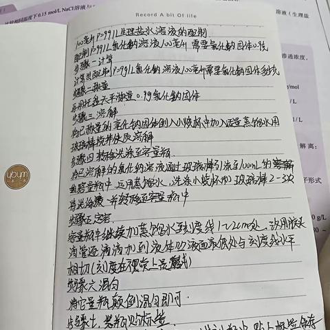 张志云化学课程探索性学习报告