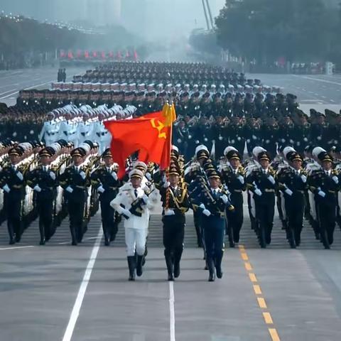 “重温阅兵仪式，厚植爱国情怀” ——白合镇中学观看《70周年大阅兵》活动纪实