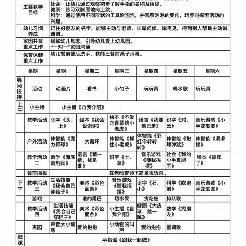 【托一班】正定县塔元庄幼儿园十月份第四周活动锦集