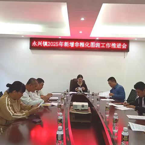永兴镇2025年新增非粮化图斑整改工作推进会