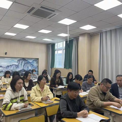 探索“孝真HUI 学课堂”——记第二次语文组集体研讨活动
