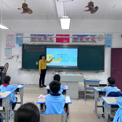 邂逅《搭船的鸟》 绽放教研之花  ——文堂小学语文教研活动