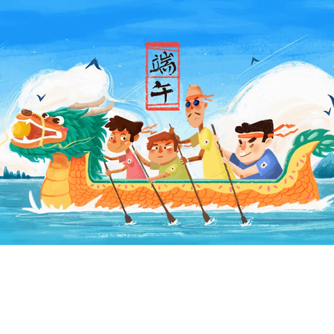 哆唻咪幼儿园 2024年端午节 放假通知