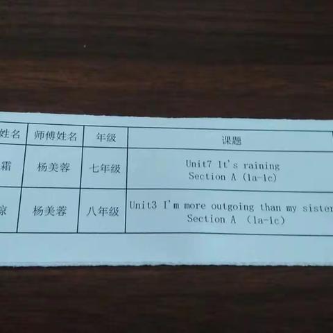 青蓝携手成长，课堂魅力无限——东乡第六中学青年教师成长汇报课