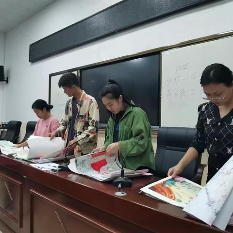 “手执心笔，心绘前程”——苍梧高级中学“将《红色传奇》进行到底”书画比赛暨廉洁书画大赛