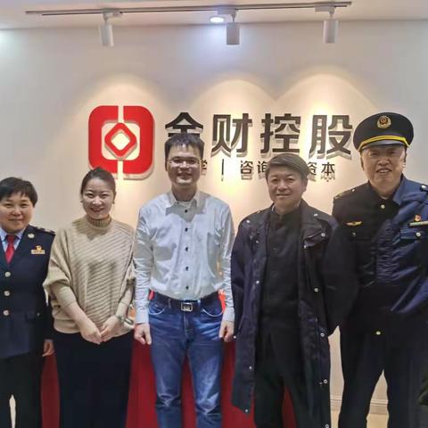 送服务上门-花园路街道领导带队与地区企业开展座谈