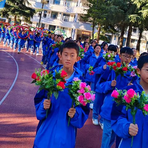 五育璀璨，共融未来——隆阳区沙坝中学2024年文体艺术节暨思政大课堂（篇一）