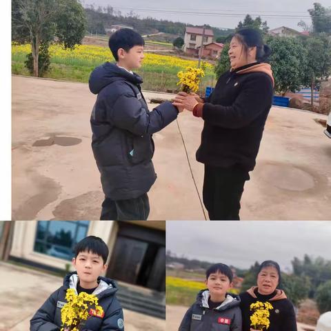 城北学校五大队三八节感恩活动