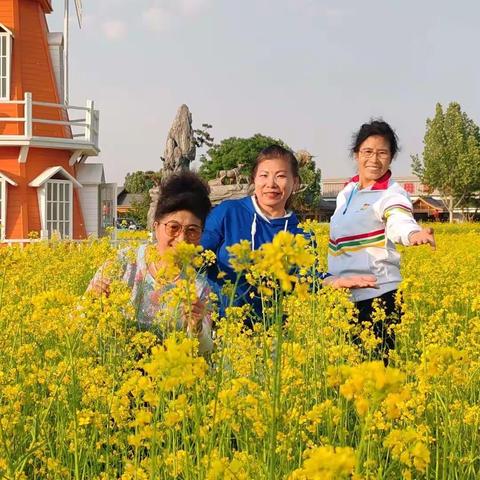 西那母油菜花让中国更美丽舞蹈