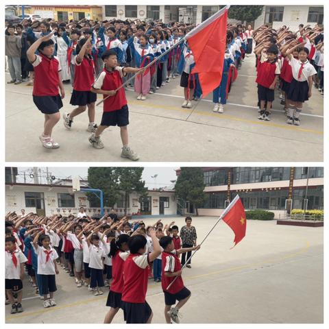 红心向党  培根铸魂 南隆善小学少先队新队员入队仪式