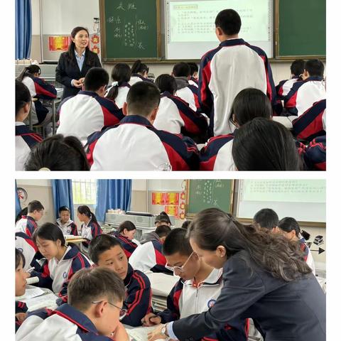 【秦阳学校】优课锋从磨课出 精彩缘自研课来———初中部研课磨课活动（八）