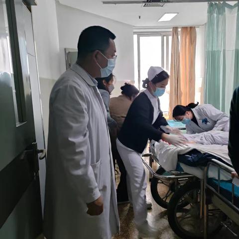 春节后应对呼吸病人高峰，全科人员齐心协力圆满完成搬迁任务