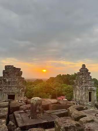 巴肯山夕阳