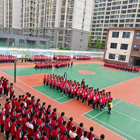 飒爽英姿展风采，激情跑操燃校园—西江小学跑操比赛