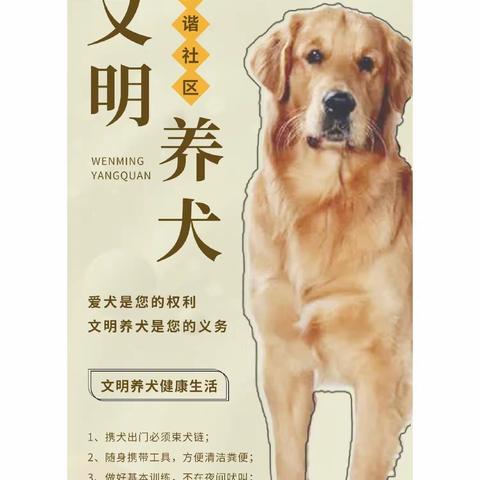 国润翠湖物业  文明养犬，我们不掉“链”