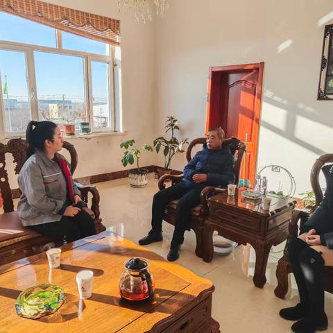 国家税务总局北镇市税务局社保非税股走访企业安置残疾人就业情况