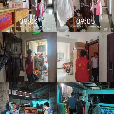 高罗河社区开展“五一”节前安全检查活动