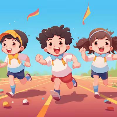 蓝·运动会   奋力拼搏蓝少年—南山学校三（5）中队第二十八届田径运动会