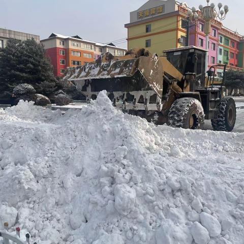 延边楹环浴“雪”奋战 全力做好清雪工作