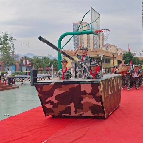 浦北县第八小学（少年军校）2025年“筑梦国防・少年先行”国防周系列活动