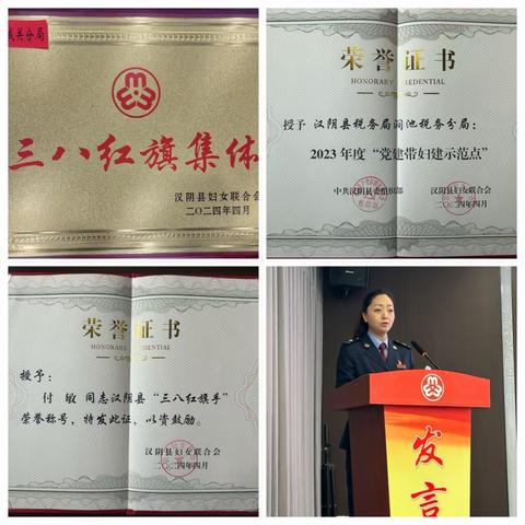 喜讯！汉阴县税务局荣获三项表彰并做先进经验交流发言