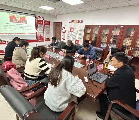 齐鲁软件园社区—党课进社区活动