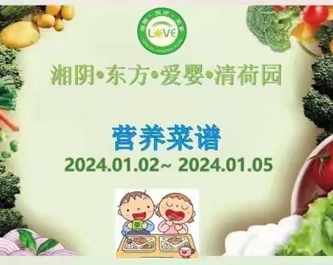 🌈🌈湘阴·东方·爱婴2024年1月8日至1月12日菜品食品精彩回顾…💞💞