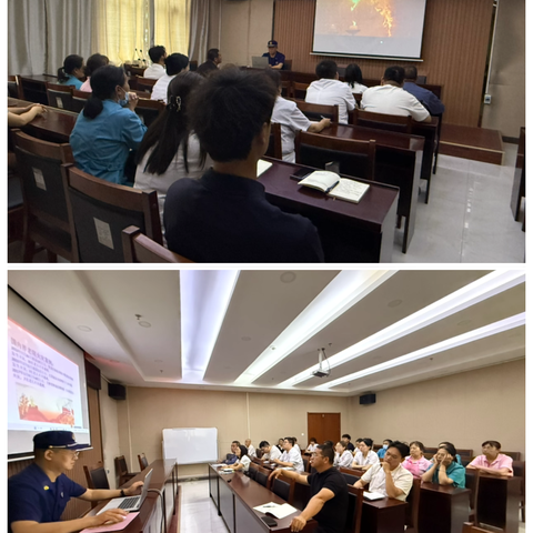 ‍暖心守护“夕阳红”！垣曲县消防队走进永颐养老院开展消防培训演练 ‍ ‍