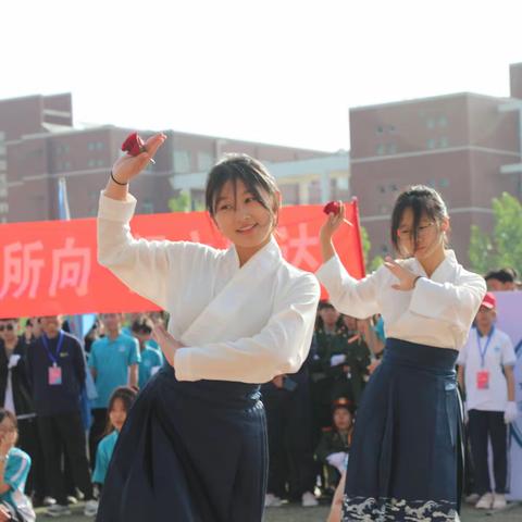 柳林县鑫飞中学第十届运动会开幕式精彩花絮（三）