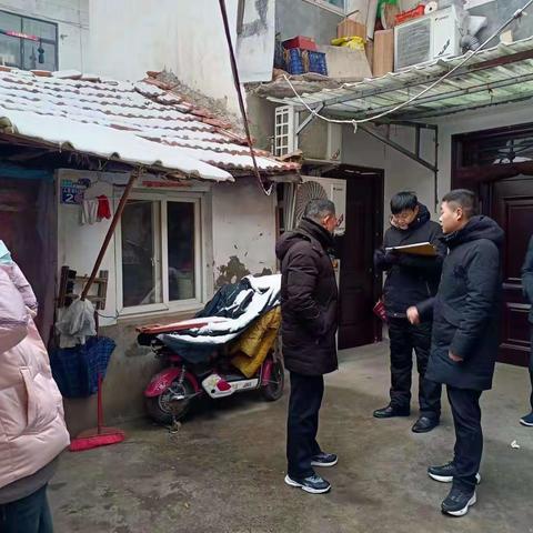 顺河街社区安全排查