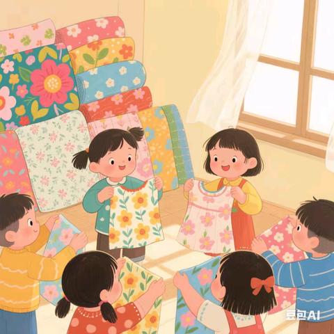 跟着中班宝贝，探寻布的奇妙之旅